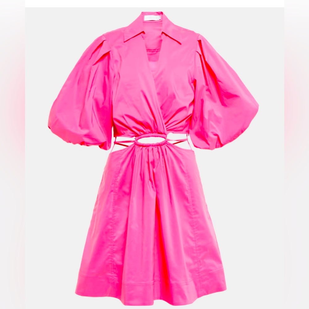 Jonathan Simkhai Aulora Dress size XS Bright Pink